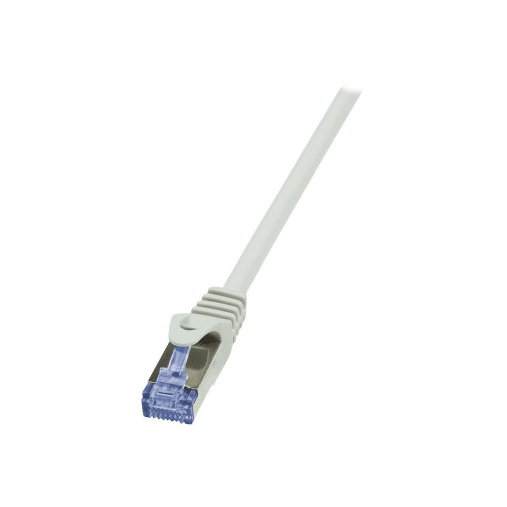 Patchcord LogiLink CQ3022S Cat.6A S/FTP 0,50 m sivý