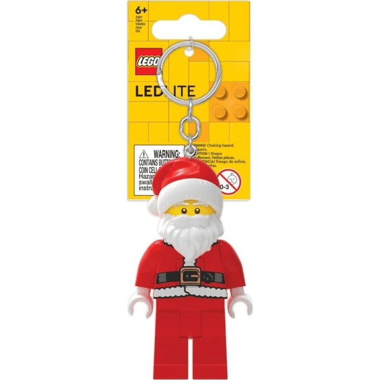 Kľúčenka LEGO Svätý Mikuláš s LED svetlom