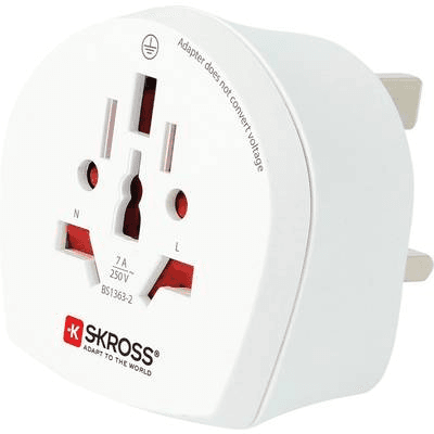 Cestovný adaptér Skross 1.500225-E CA W to UK (BS)