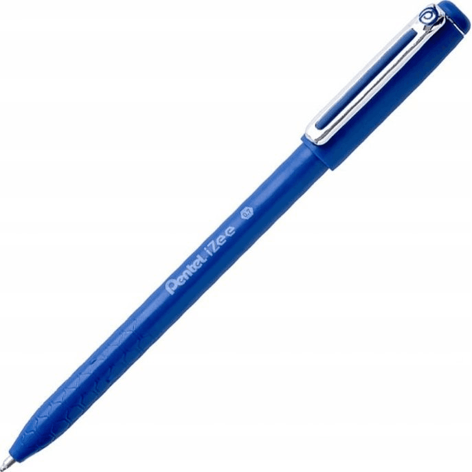 Guličkové pero Pentel s uzáverom iZee BX457-C modré