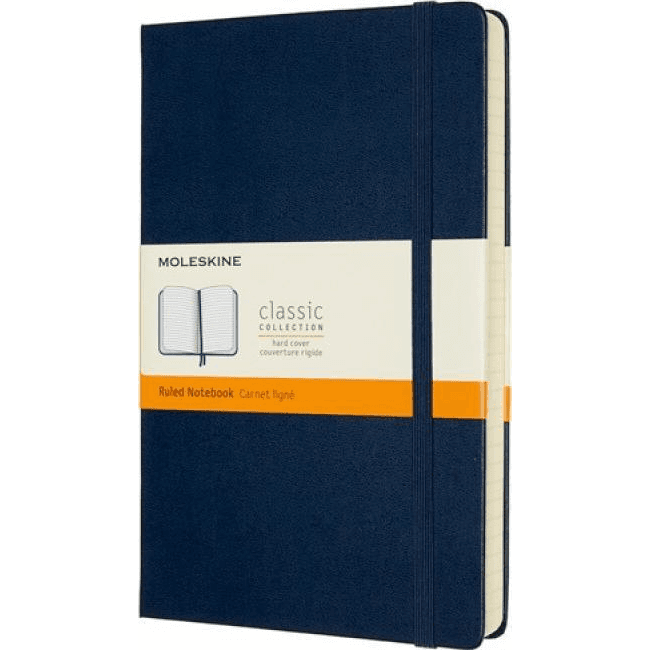 Zápisník Moleskine A5 modrý