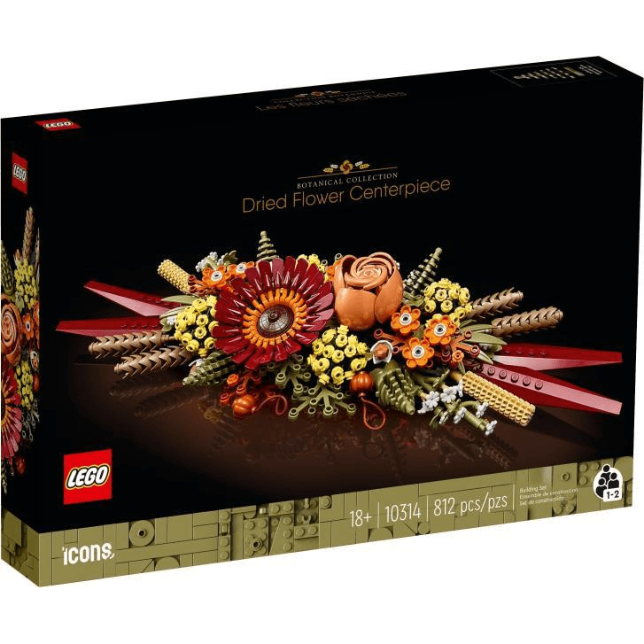 LEGO ICONS 10314 LADIČKA ZO SUŠENÝCH KVETOV 18+