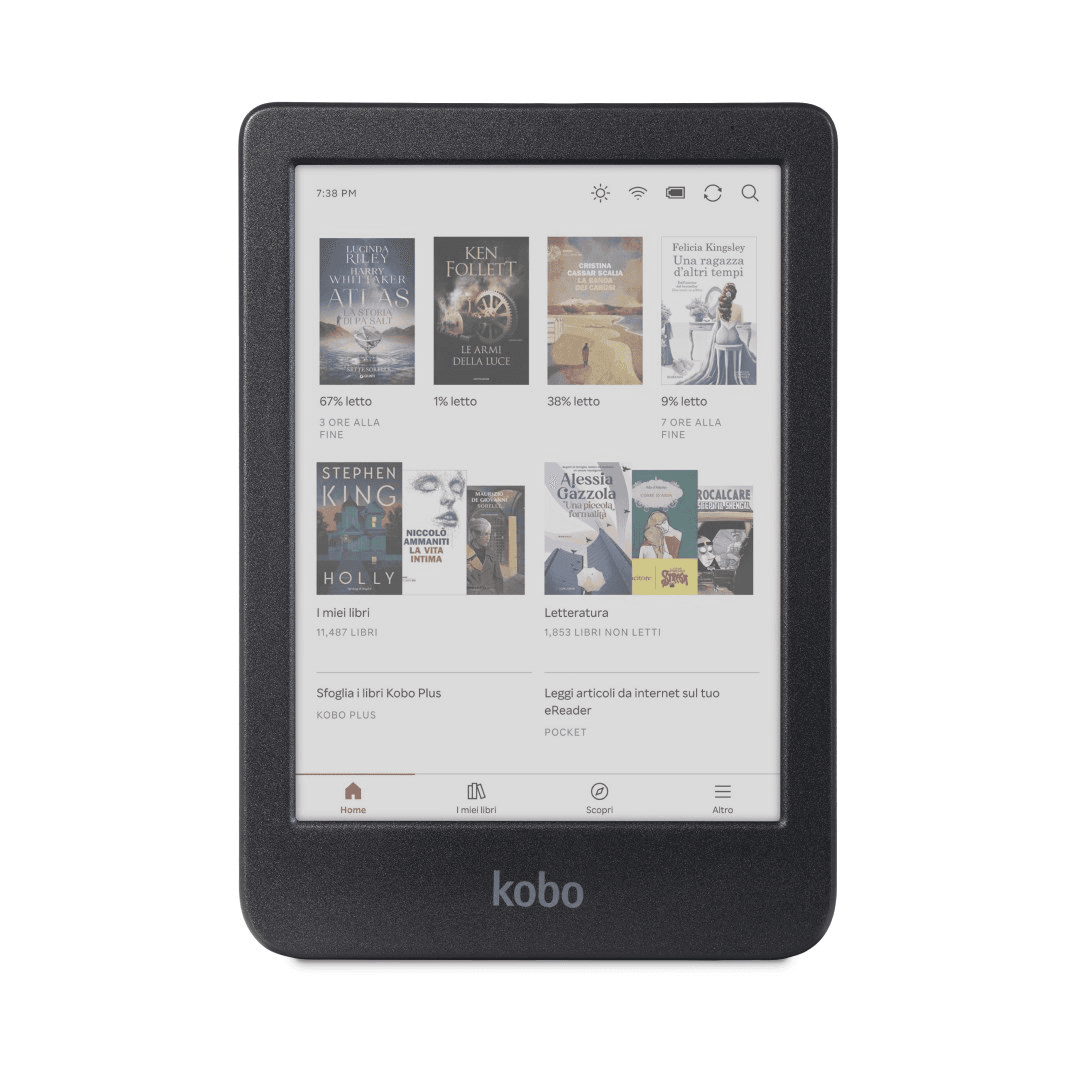 Čítačka Kobo Clara Colour 16 GB 6 " čierna