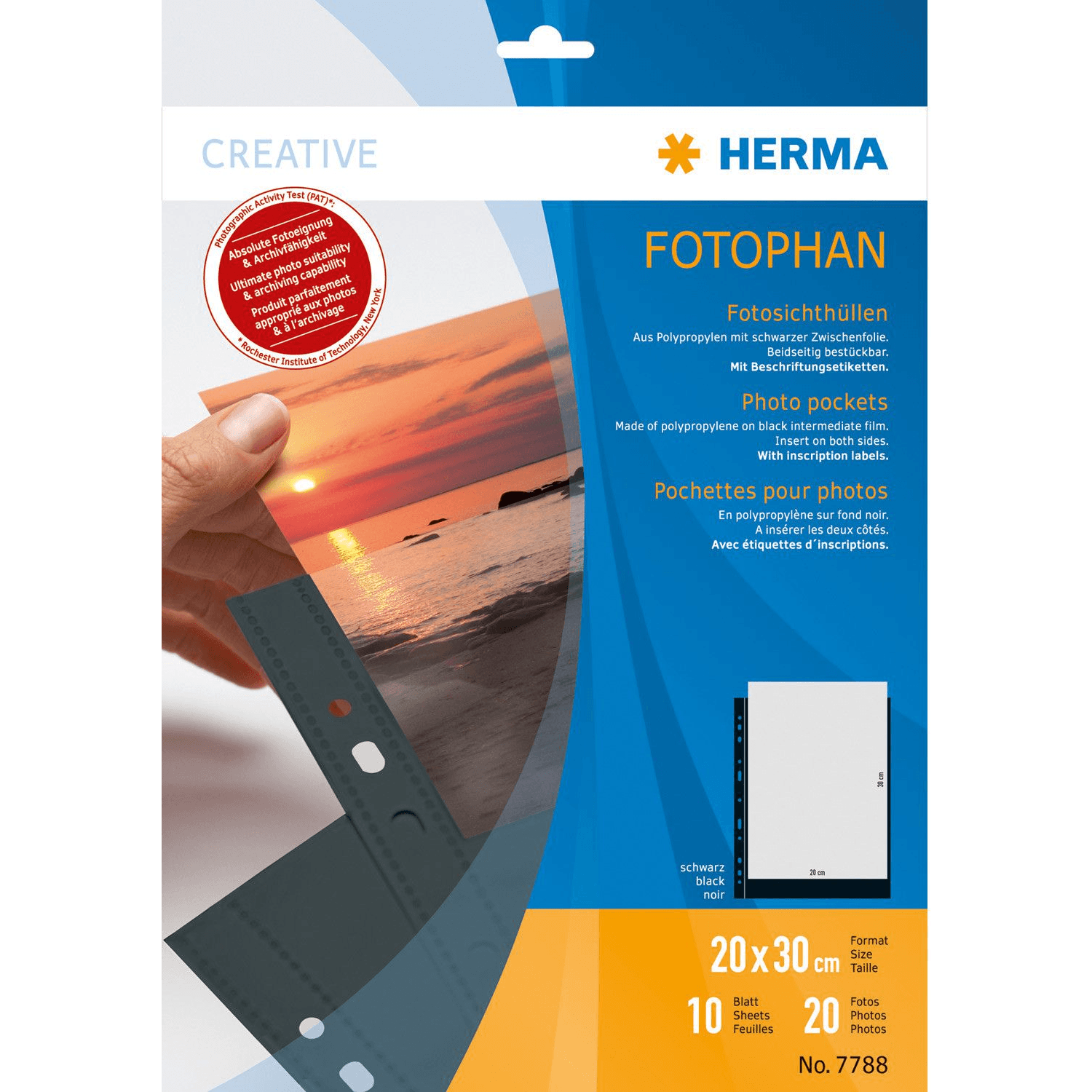 Euroobal Herma 10 formátu A4