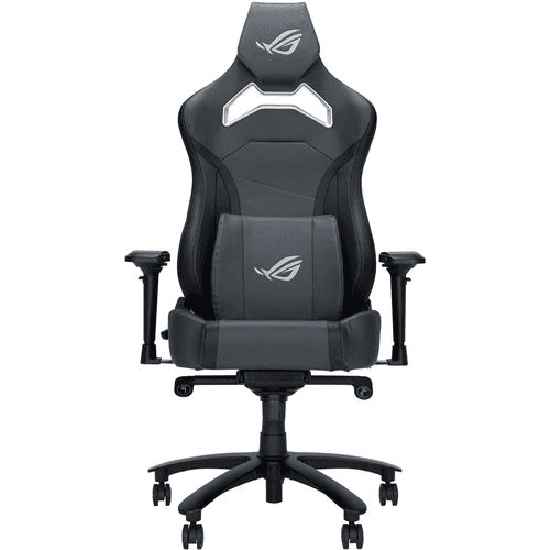ASUS ROG CHARIOT X CORE Univerzálna herná stolička Polstrované sedadlo Čierna, Šedá