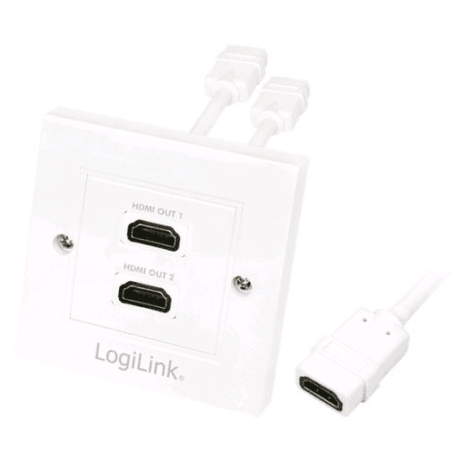 LOGILINK Zásuvka 2xHDMI