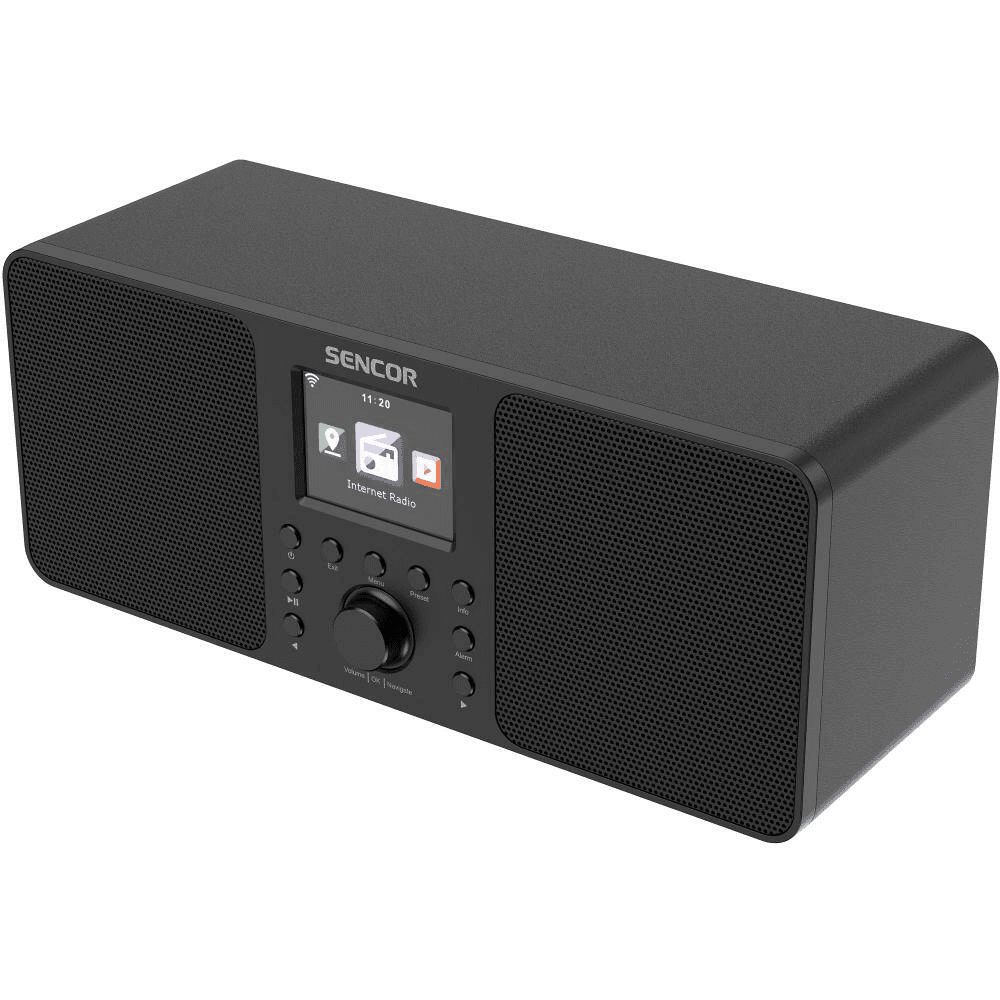 Sieťové rádio DAB+ FM internetové Sencor SIR 6100WDB