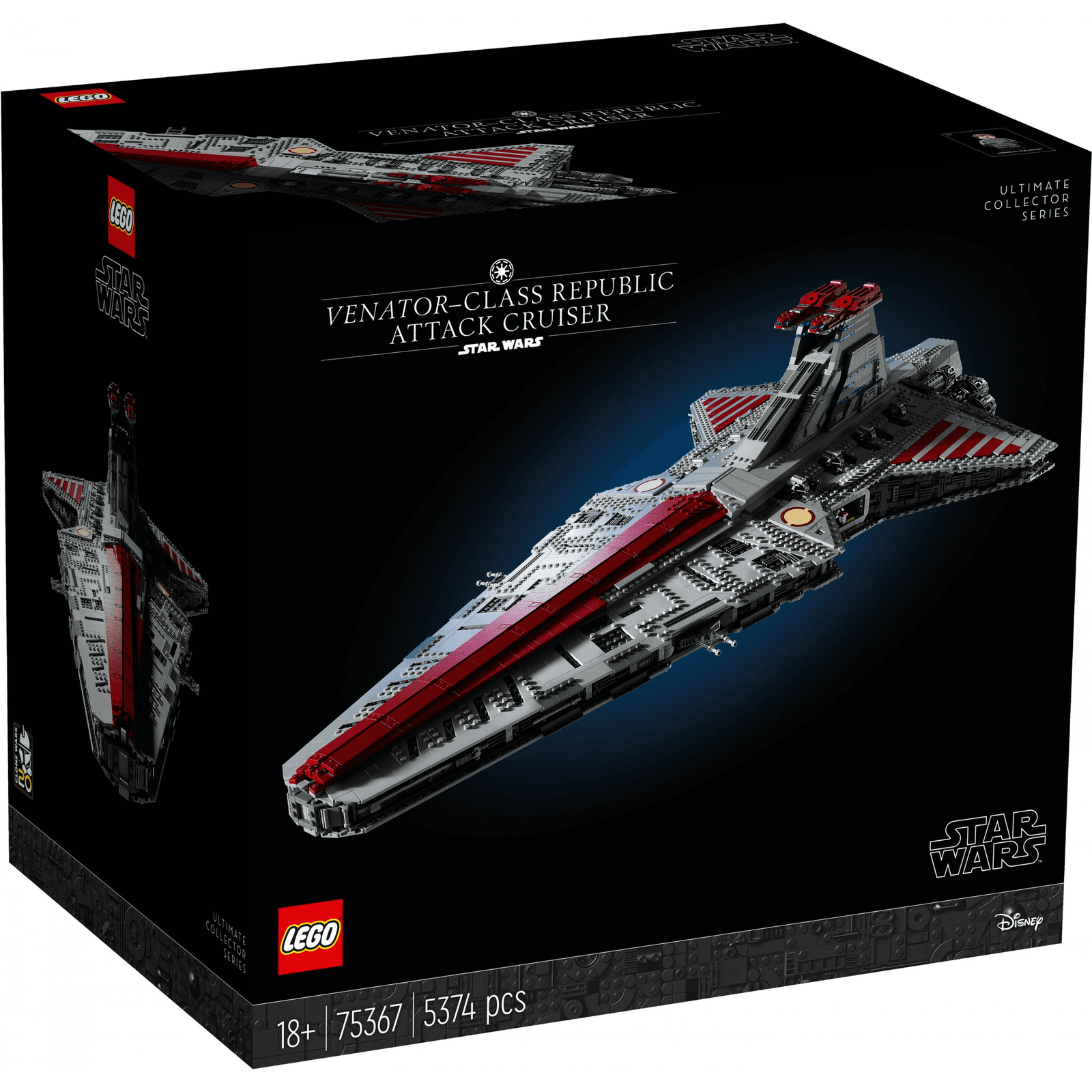 LEGO Kocky Star Wars 75367 Hviezdny ničiteľ typu Venator