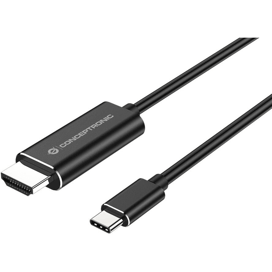 Conceptronic ABBY04B adaptér na video kábel 2 m USB Typ-C HDMI