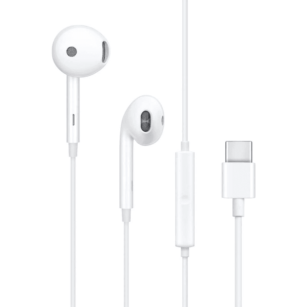 OPPO MH135-3 Slúchadlá Kábel Do ucha Hovor / hudba USB Typ-C Biela