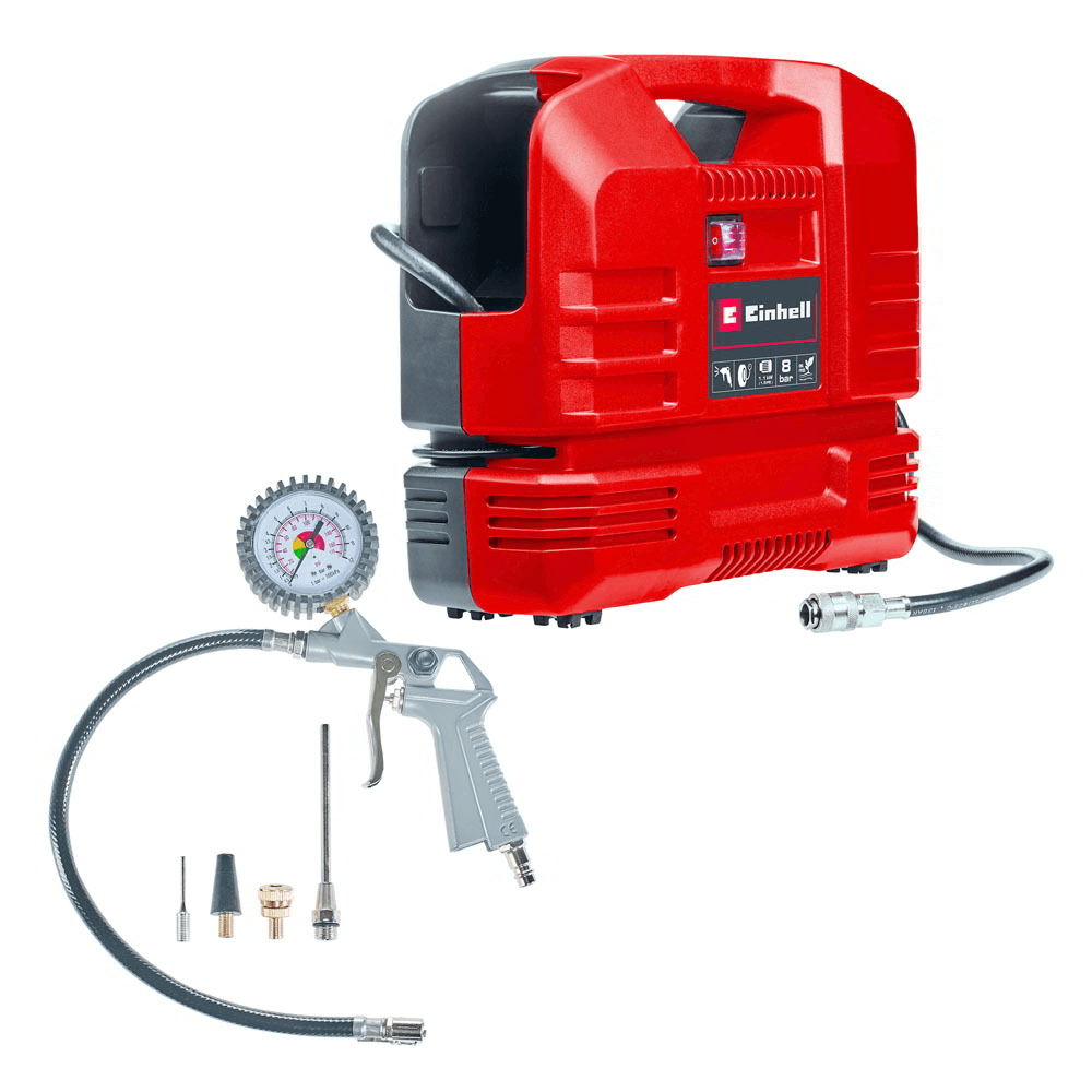 Bezolejový kompresor v kufríku Einhell TC-AC 190 1 l 8 bar