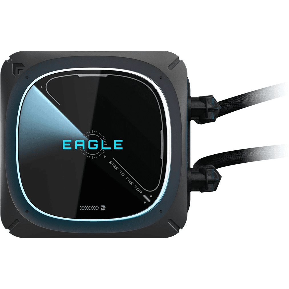 GIGABYTE EAGLE 360 Procesor Vodné chladenie typu všetko v jednom 12 cm Čierna 4 kusov
