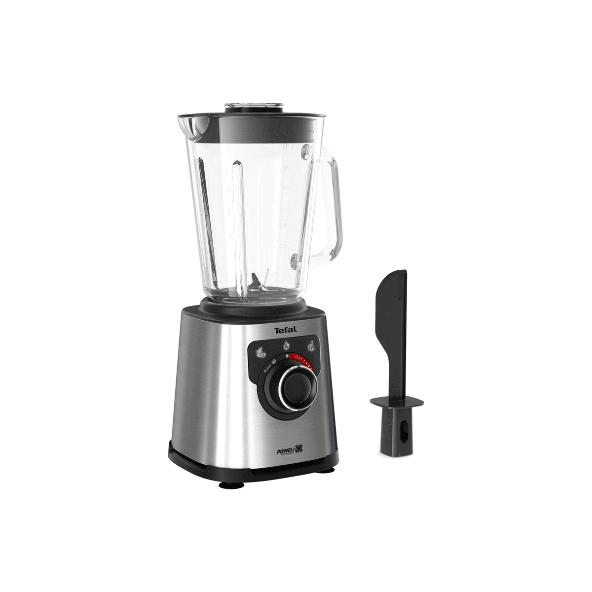 Tefal Perfectmix+ BL871D 1,5 L Stolný mixér 1200 W Nerezová oceľ, Šedá