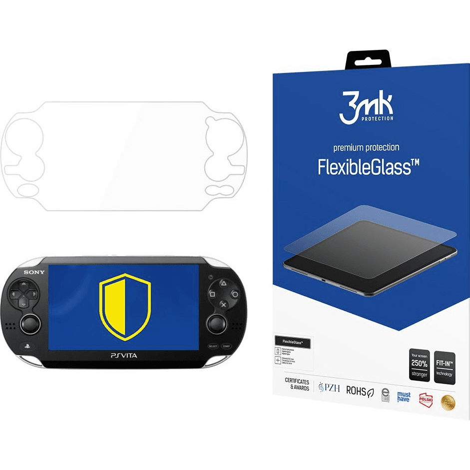 3MK FLEXIBLEGLASS TVRDENÉ SKLO PRE SONY PS VITA + PÚZDRO OBAL