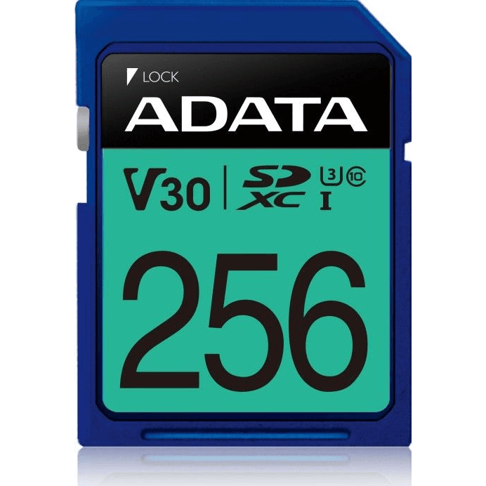 ADATA ASDX256GUI3V30S-R flash pamäť 256 GB SDXC UHS-I Trieda 10