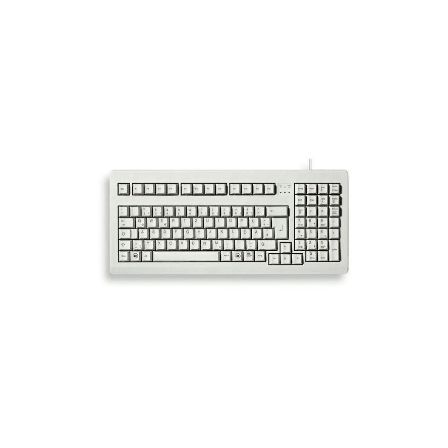 CHERRY G80-1800 klávesnica USB QWERTZ Nemecký Šedá