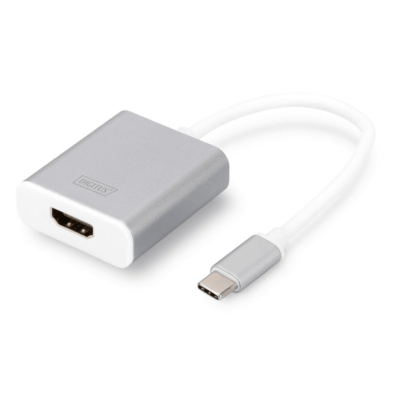 Grafický adaptér HDMI 4K 30Hz UHD na USB 3.0 Typ C, s audio, hliníkový
