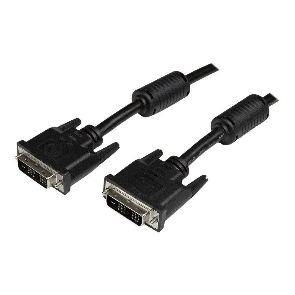 StarTech.com 3m DVI-D M/M DVI kábel Čierna