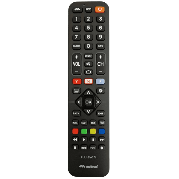 Meliconi TLC EVO 9 pre Hisense - čierny