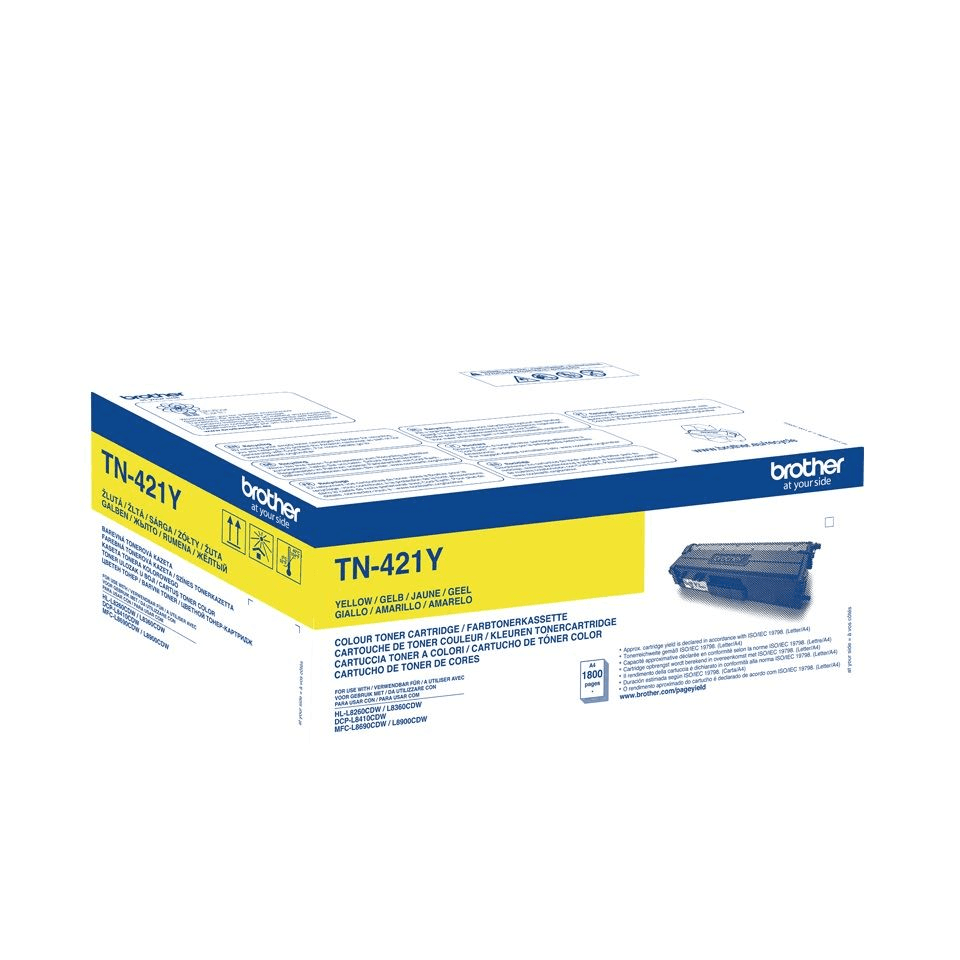 Brother TN-421Y toner 1 kusov Originál Žltá