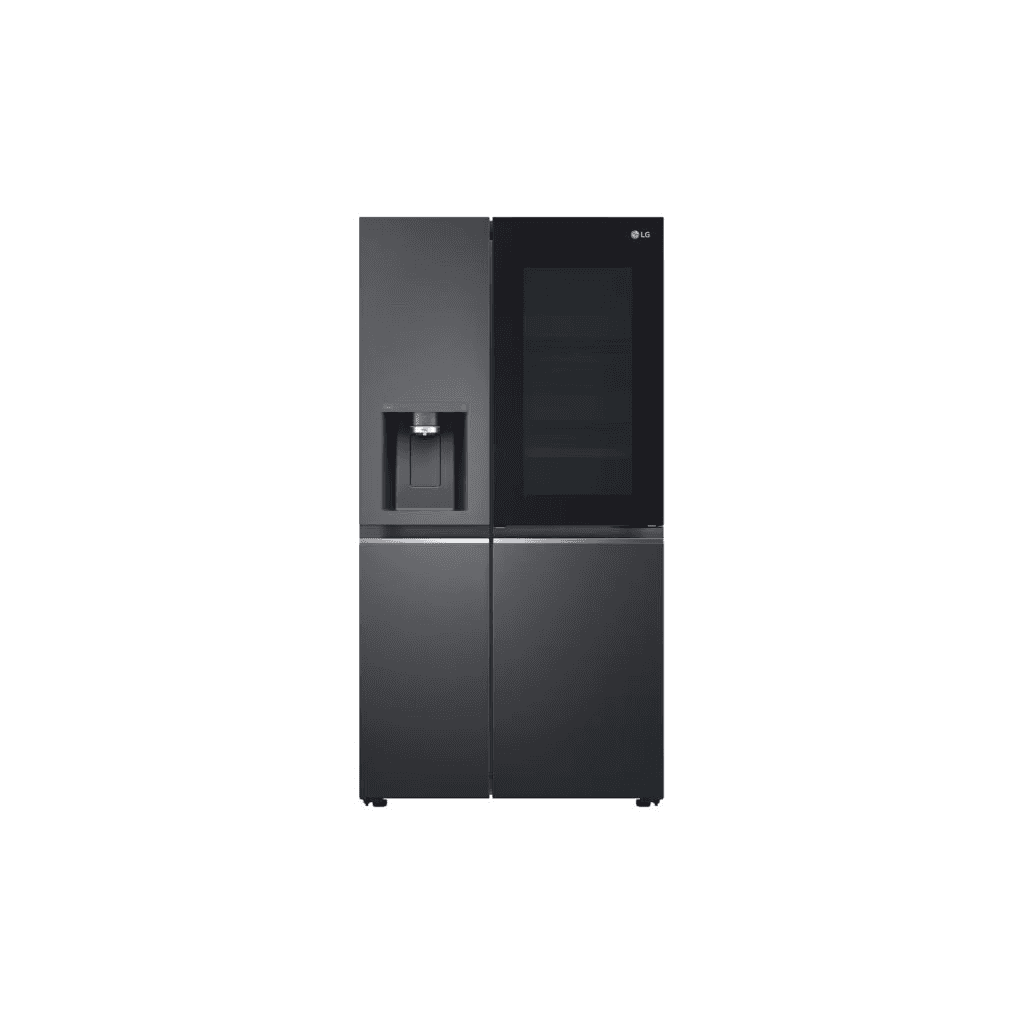 LG InstaView GSXV91MCAE Americká chladnička Voľne stojaci 635 L E Čierna