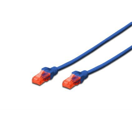 Patchcord U/UTP 6 Digitus RJ45 / RJ45 3 m modrý