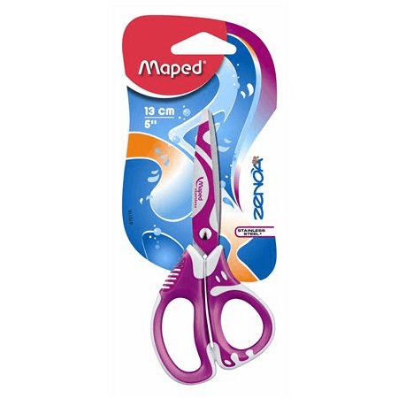 ŠKOLSKé NOŽNICE PRE DETI asymetrické 13cm Zenoa Fit MAPED