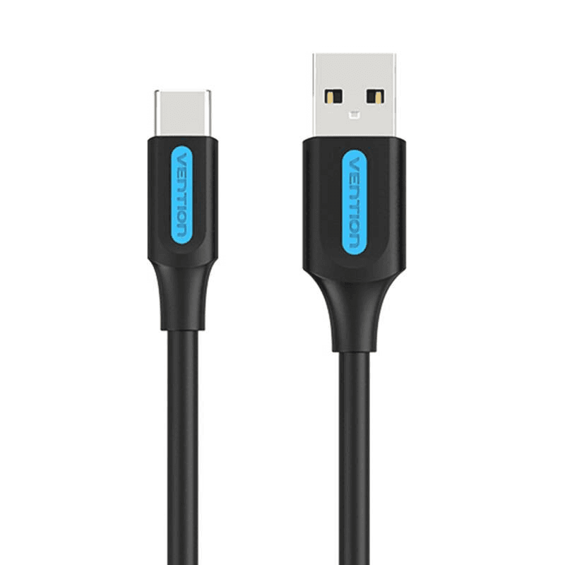 Vention COKBC USB kábel USB 2.0 0,25 m USB A USB C Čierna