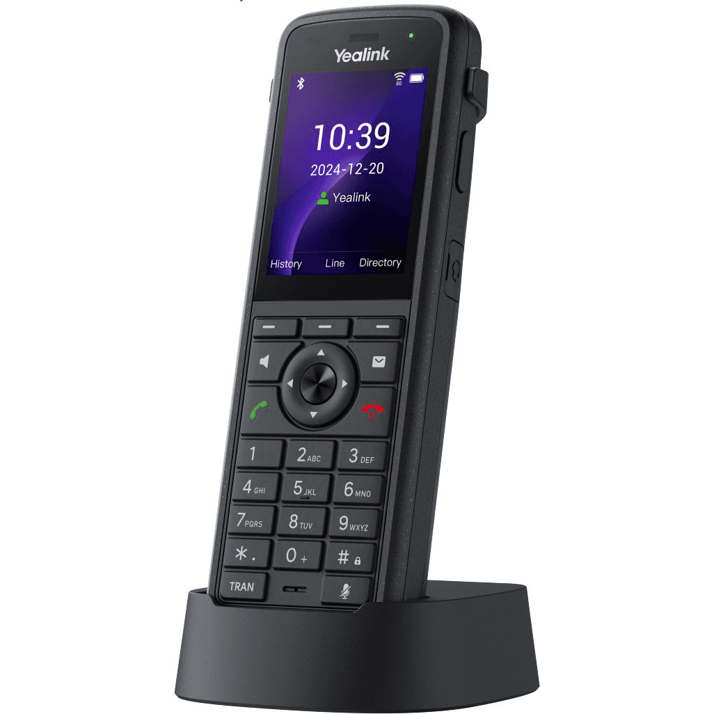 Yealink AX86R IP telefón Čierna TFT Wi-Fi