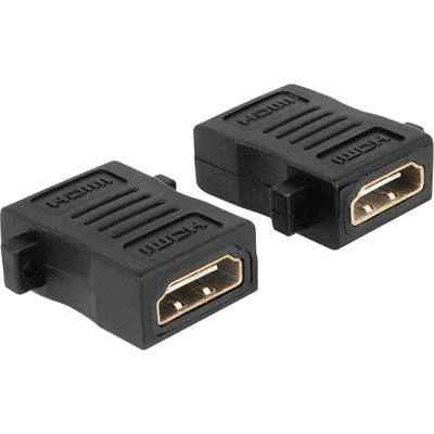 DeLOCK 65509 HDMI adaptér čierny