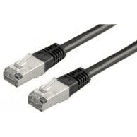 Patch kábel Roline S/FTP 6 RJ45 / RJ45 10 m čierny