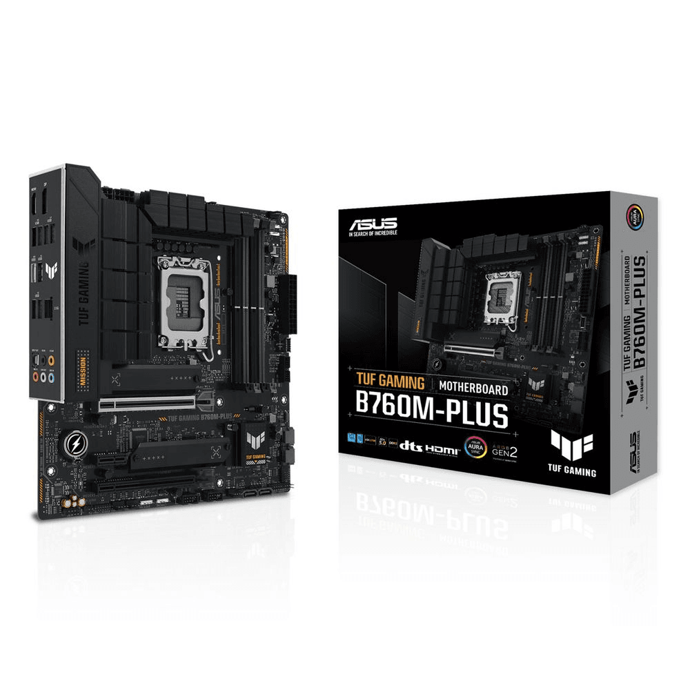 ASUS TUF GAMING B760M-PLUS Intel B760 LGA 1700 micro ATX