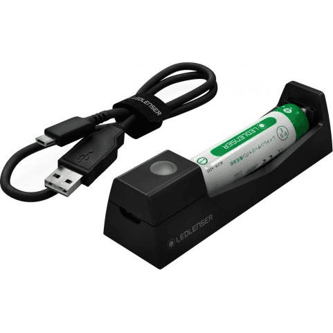 Nabíjačka a akumulátor pre LEDLENSER MH3 MH4 MH5