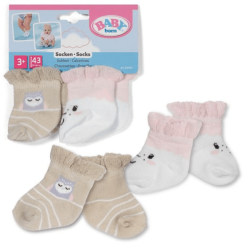 BABY born Socks Sheep 2 pair 43cm ponožky pre bábiku