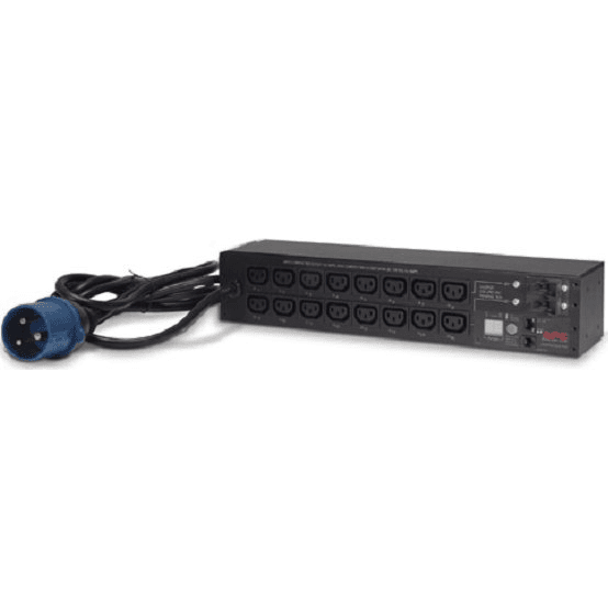 APC AP7922B napäťová distribučná jednotka (PDU) 16 AC zásuvky/AC zásuviek 2U Čierna