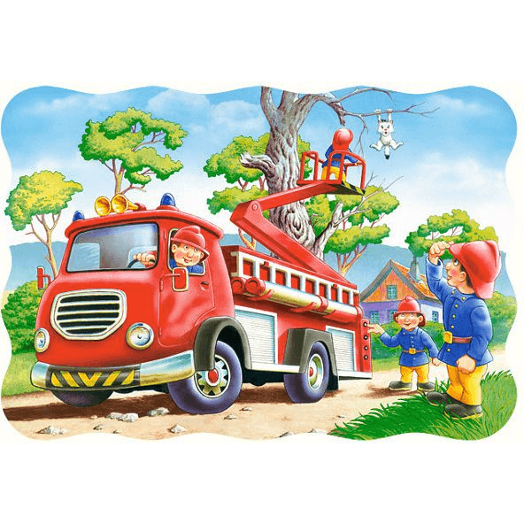 Castorland Kitten Rescue 30 pcs Obrysové puzzle 30 kusov rozprávky