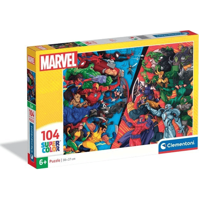 Clementoni Supercolor 25061 puzzle 104 kusov Komiks