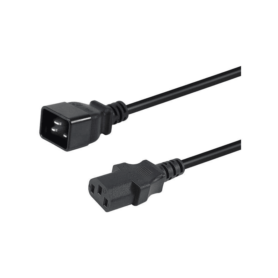 Equip 112140 napájací kábel Čierna 1,8 m IEC C20 IEC C13
