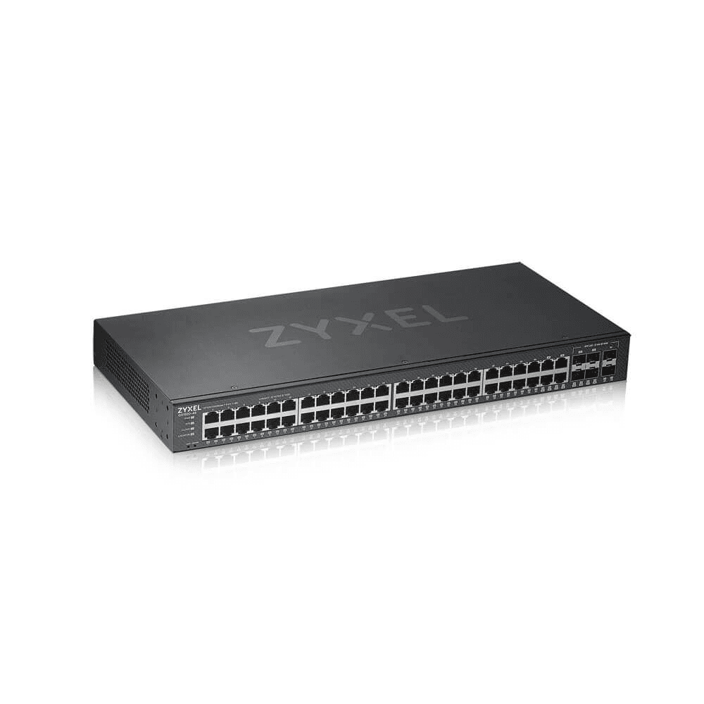 Zyxel GS1920-48V2 Riadený Gigabit Ethernet (10/100/1000) Čierna