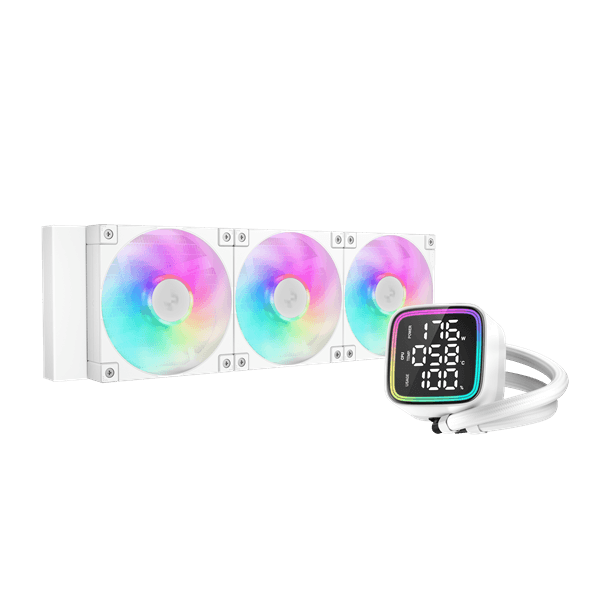 DeepCool LD360 White Procesor Vodné chladenie typu všetko v jednom 12 cm Biela 1 kusov
