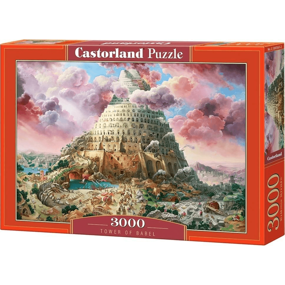 Castorland Tower of Babel 3000 pcs Puzzle 3000 kusov Krajinka