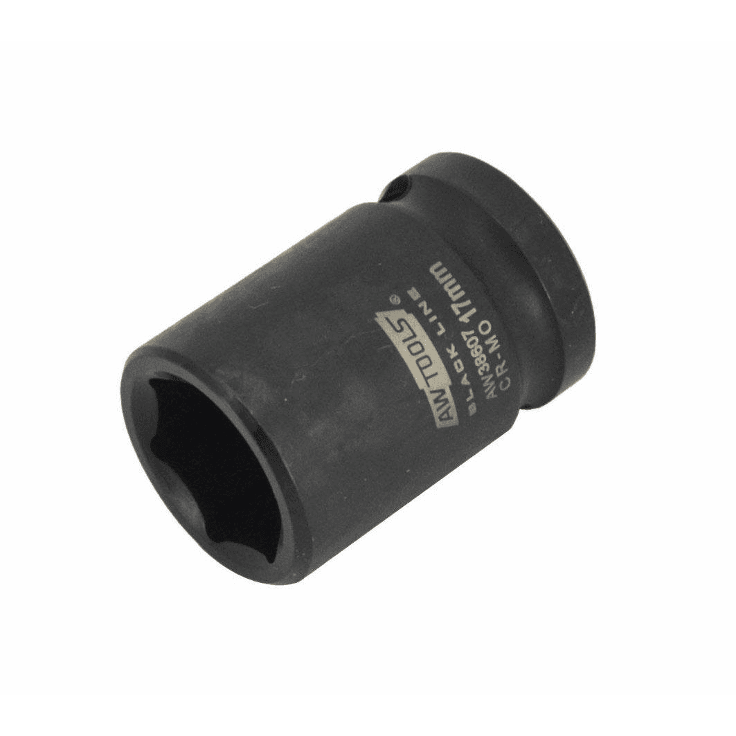 AWTOOLS PRÍKLEPOVÁ NÁSTAVEC ŠESŤHRANNÁ 1/2" KRÁTKA 32mm BLACK LINE