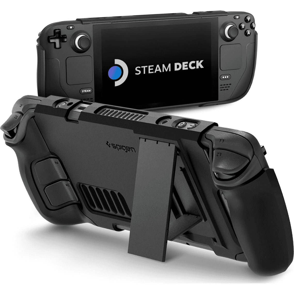 Tenké puzdro pre konzolu Steam Deck / Steam Deck OLED, kryt Spigen