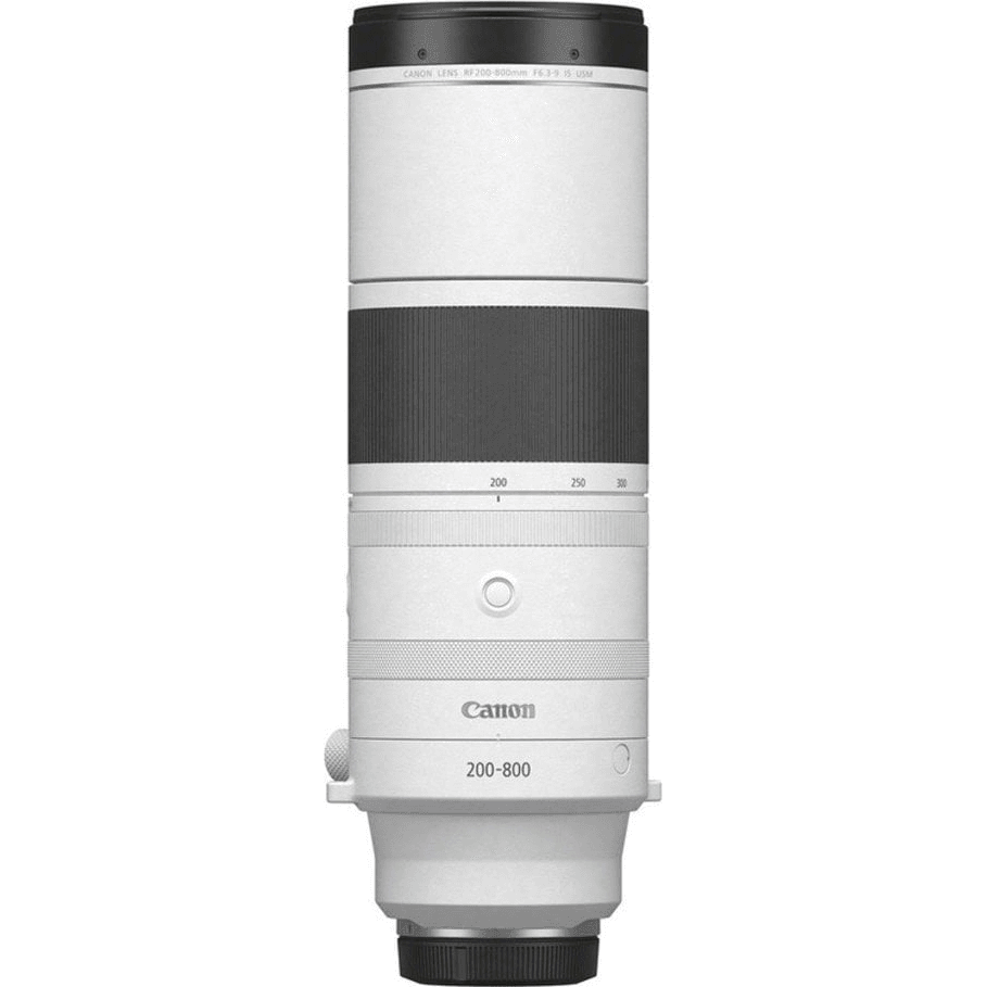 Canon RF 200-800mm F6.3-9 IS USM MILC Teleobjektív s transfokáciou Čierna, Biela