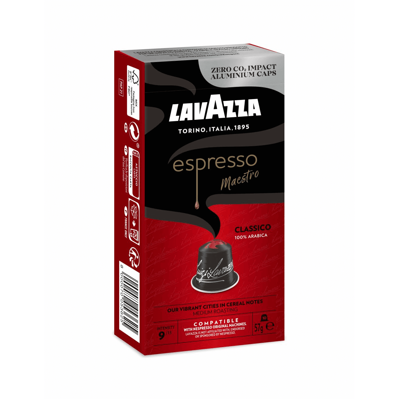 Kapsule pre Nespresso Lavazza Maestro Classico 10x