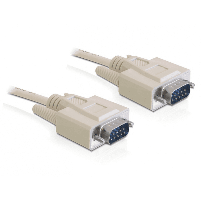 Delock Sériový prenosový kábel RS-232 9M/9M 2