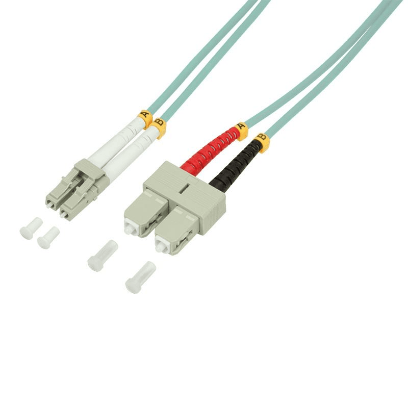 Logilink Glasfaser Patchkabel 1M OM3 50/125 LC-SC FP3LS01