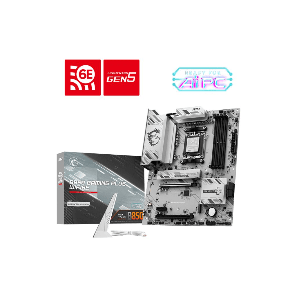 MSI B850 GAMING PLUS WIFI6E základná doska AMD B850 Pätica AM5 ATX