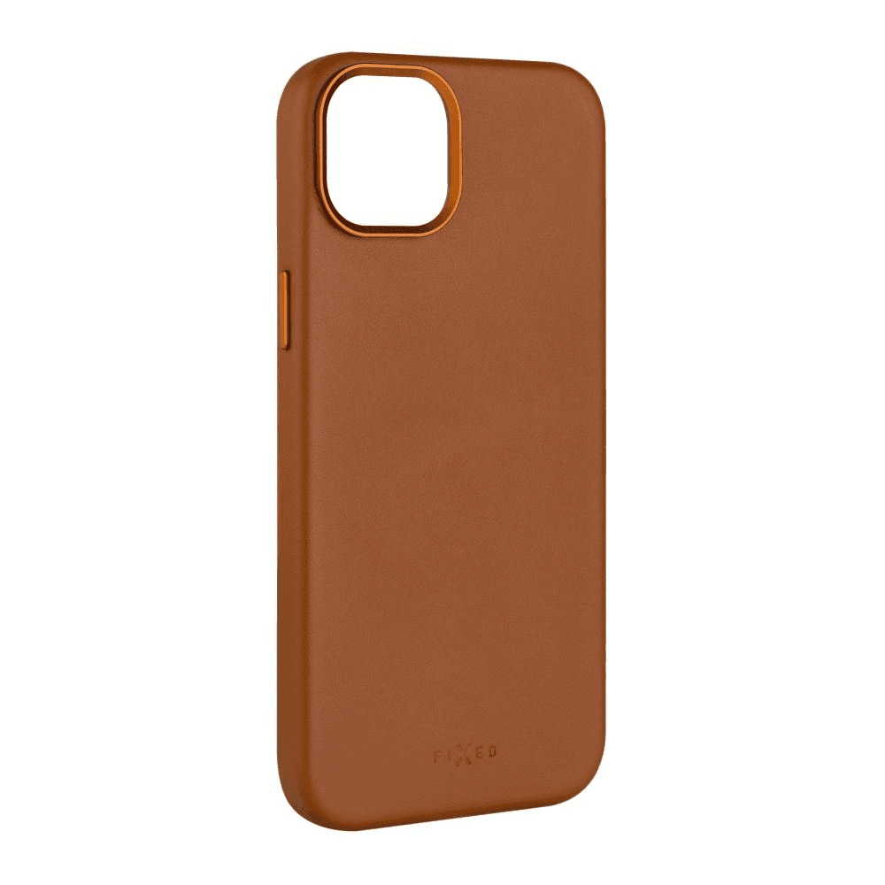 Zadný Kryt Fixed pre Apple iPhone 15 MagLeather hnedé