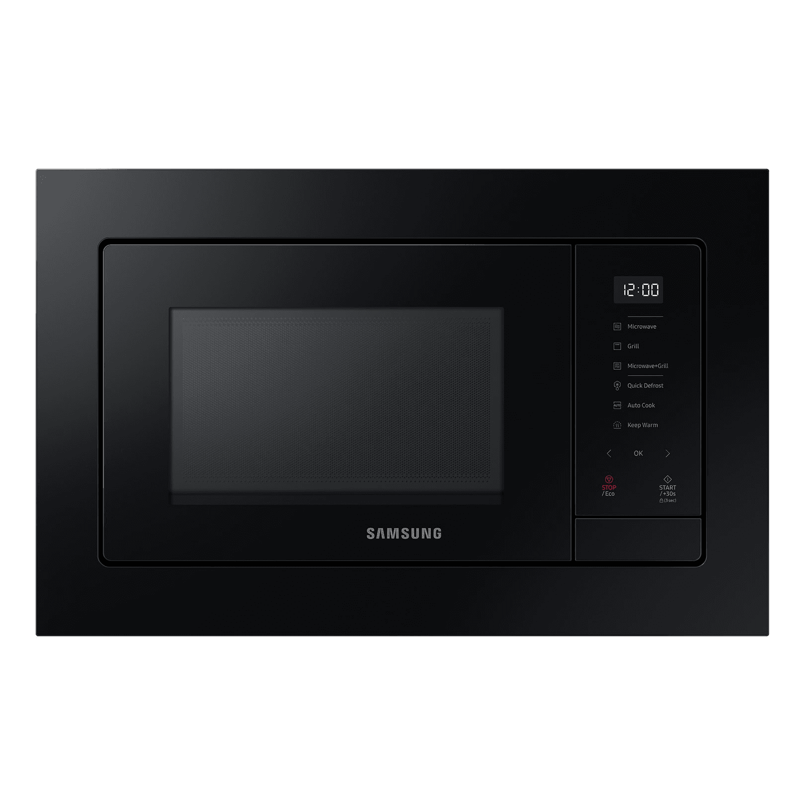 Samsung MG23A7318CK Vstavaný Mikrovlnná rúra s grilom 23 L 1300 W Čierna